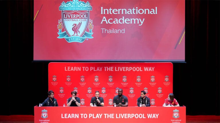 Liverpool FC จัดแถลงข่าวเปิดตัวสถาบันฟุตบอลนานาชาติ อย่างเป็นทางการในประเทศไทย